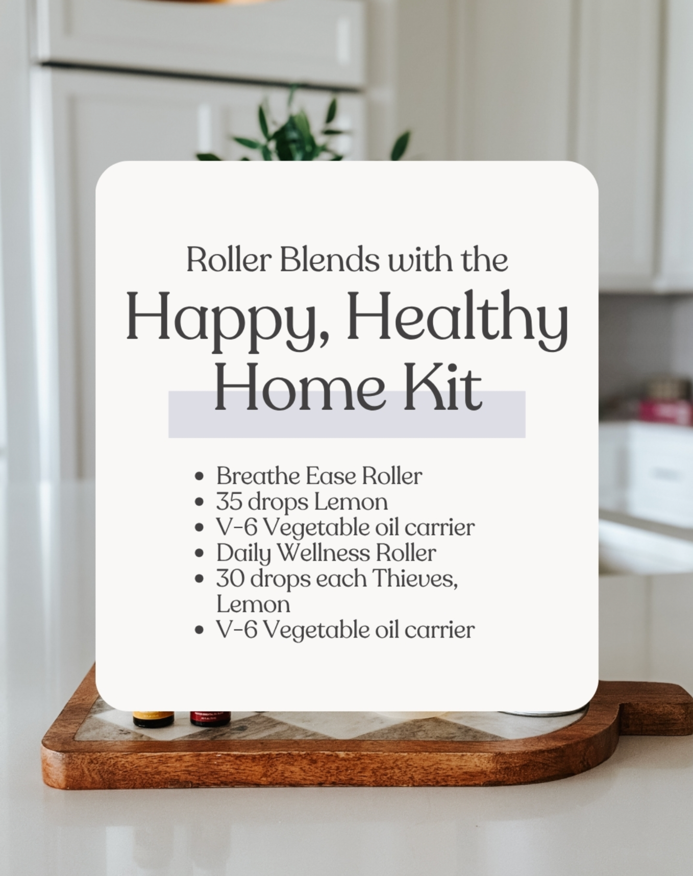Make A Shift Happy, Healthy Home Kit